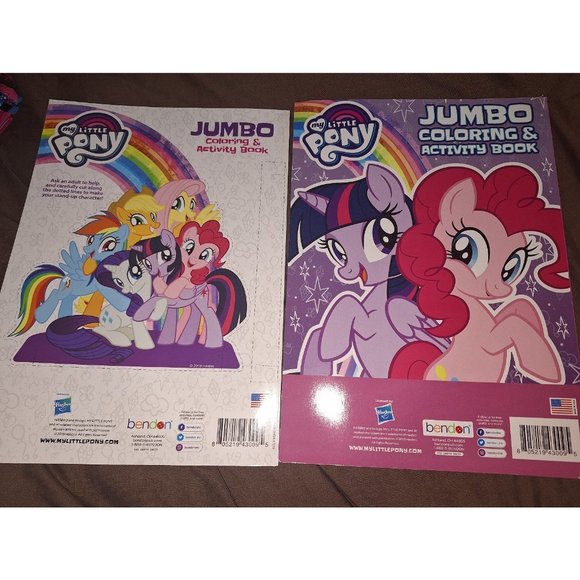 My Little Pony Scented Poster & Stickers And Jumbo Coloring & Activity Book - Picture 8 of 8